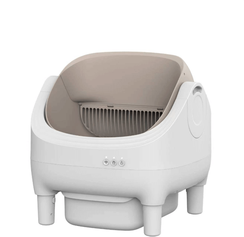 ห้องน้ำแมวอัตโนมัติ MC MISTER CLEAN MC CAT AUTO LITTER BOX เซ็นเซอร์360องศา ใช้กับทรายแมวได้ทุกชนิด ควบคุมผ่านแอพ SMART LIFE_0